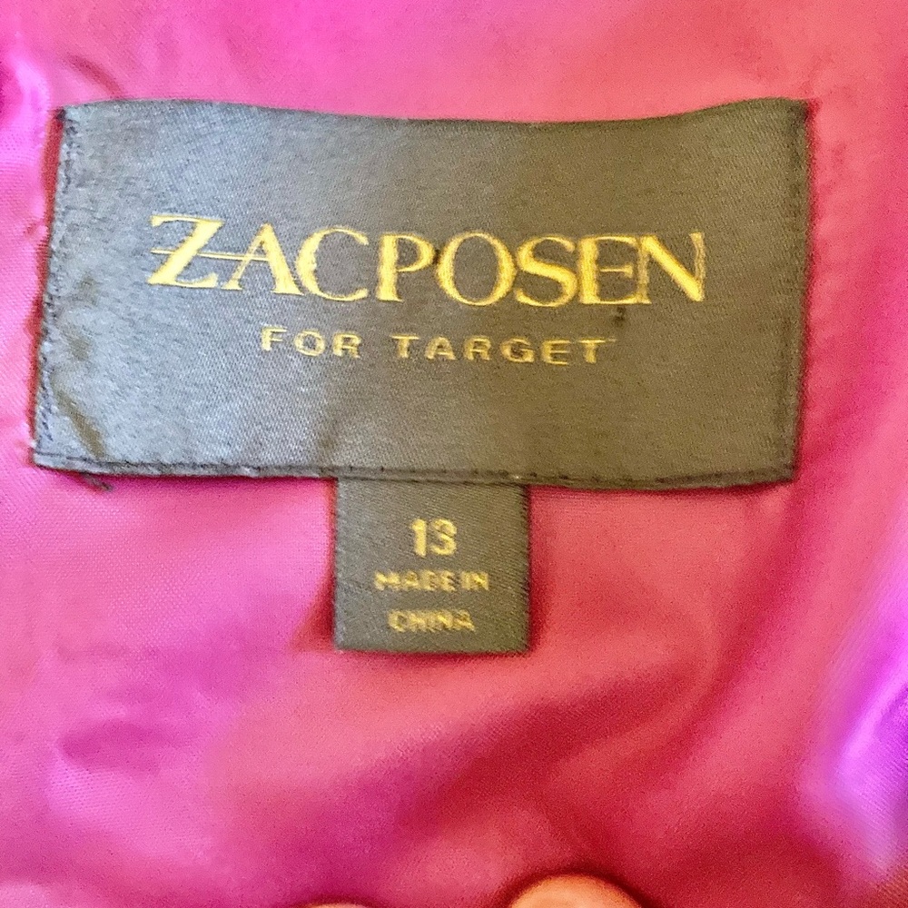 Zac Posen for Target floral brocade vintage style cocktail dress - Picture 4 of 5